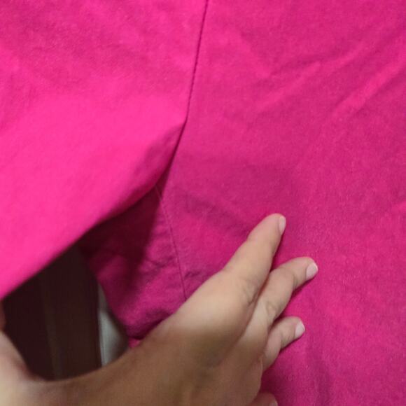 Chico’s Brigitte So Slimming Pink Button Ankle Pants 8R - Picture 7 of 8